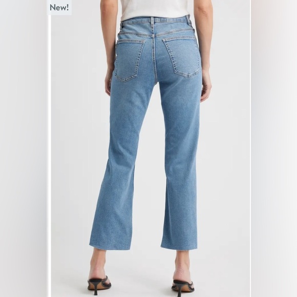 Mango Sienna Raw Hem Crop Jeans- size 2 - Picture 4 of 7